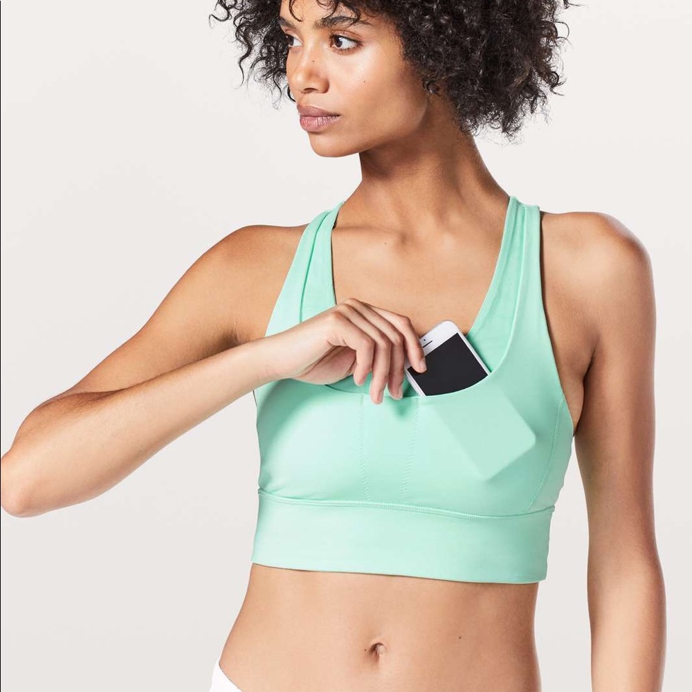 Lululemon Run Stuff Bra Longline size 10